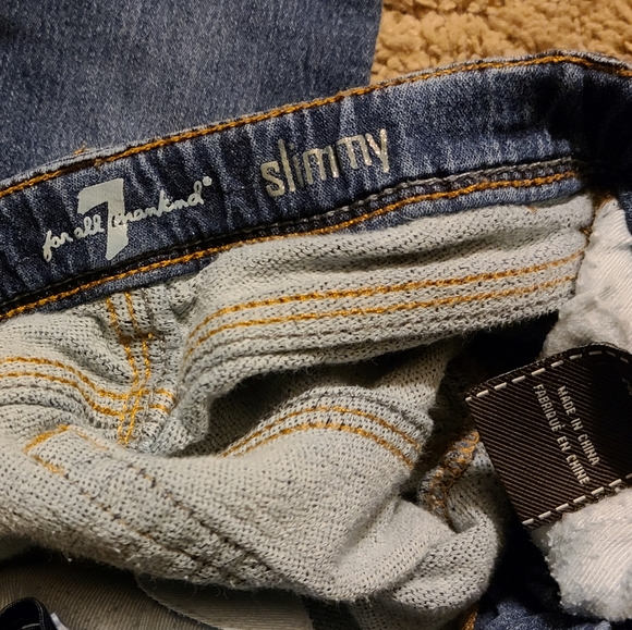 Baby 7 for all mankind jeans sz 24 months - Picture 5 of 7